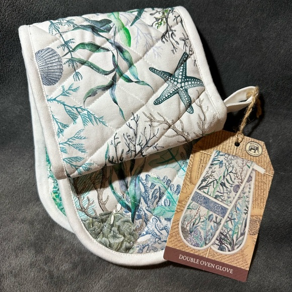 DOUBLE GLOVE OVEN MITT - Picture 2 of 5